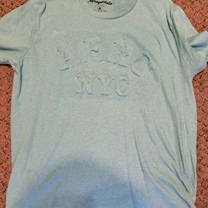 Blue areopostle shirt
